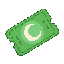 Ticket de Lune (vert)